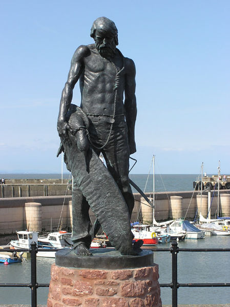 Памятник Старому моряку — в честь Кольриджа